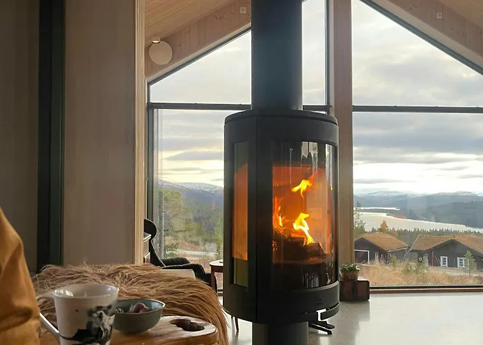 別荘 Eco-friendly With Panoramic Views In Savalen チュンセット