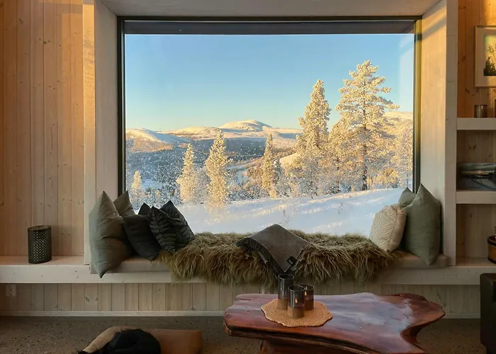 Eco-friendly With Panoramic Views In Savalen 別荘 *