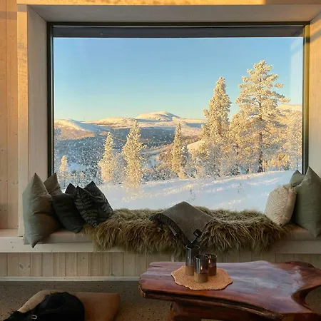 Eco-friendly With Panoramic Views In Savalen Tatil Evi *